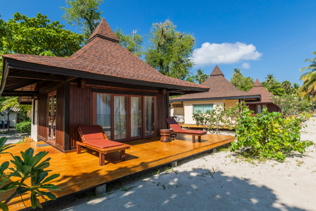 Deluxe Beachfront Villa Twin